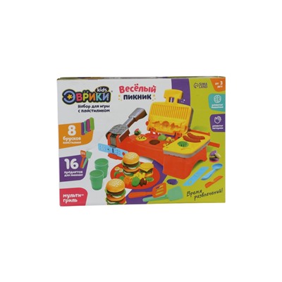 УЦЕНКА Набор для игры с пластилином «Веселый пикник» 29×22×8 см