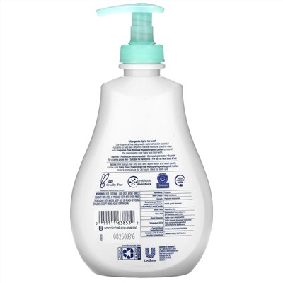 Dove, Baby, Sensitive Skin Care, Fragrance Free, 13 fl oz (384 ml)