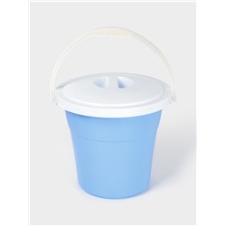 УЦЕНКА Ведро «Евро», 12 л, d=33 см, h=29 см, круг, МИКС