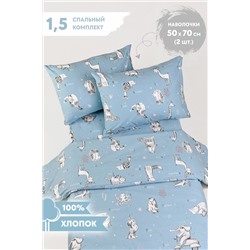 Постельное белье детское 1.5 спальное Алфавит 2 наволочки Sleep Story