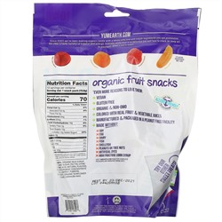 YumEarth, Фруктовые закуски органического происхождения, оригинальные, 10 пакетов, 19,8 г (0,7 унции) каждый