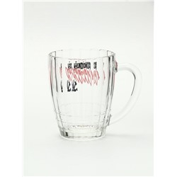 Кружка стеклянная пивная «СССР», 500 мл