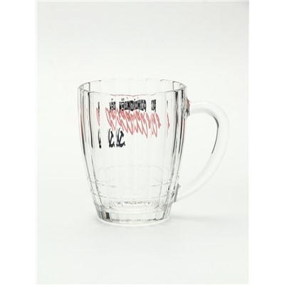 Кружка стеклянная пивная «СССР», 500 мл