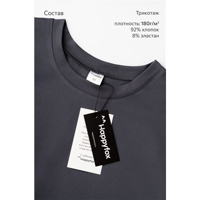 Мужская футболка оверсайз без рукавов Happyfox