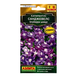 Семена цветов Катарантус Санджевелс блуберри шейдс  С. Floranova Золотая серия, Ц/П,7 шт.