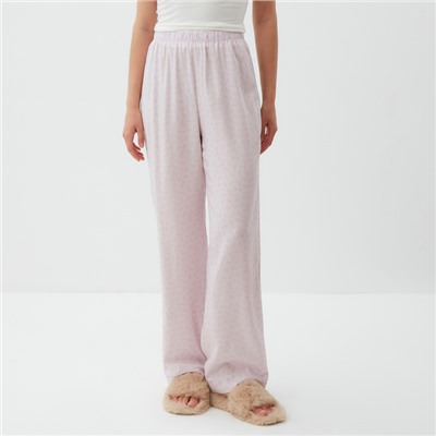 Брюки домашние женские KAFTAN, размер 40-42, сиреневые