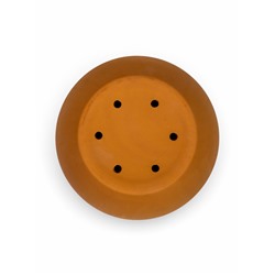 Горшок для цветов «Терра №6», керамический, с поддоном, 8.9 л, терракот