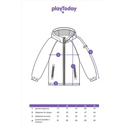 Куртка PLAYTODAY, 1088676
