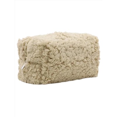 Kristaller Косметичка женская плюшевая «Тедди», бежевый 27827