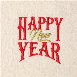 Набор в мешочке «Этель» Happy: полотенце 35×60 см, тёрка 7.7×3.7×3 см