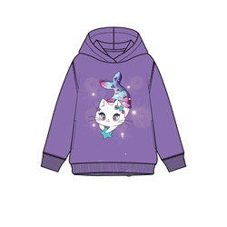 Толстовка трикотажная для девочек