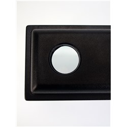 Аквариум «Прямоугольный» с крышкой, 10 л, 32×15×21/26 см, чёрный