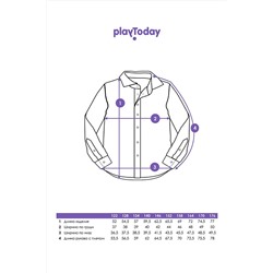 Рубашка PLAYTODAY, 1030444
