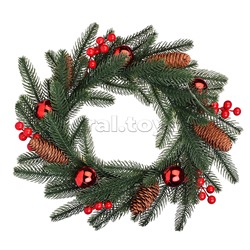 Новогоднее украшение "Венок" (35см)
