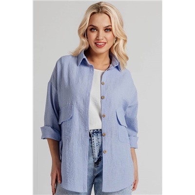 Блузка женская  4515/02/Голубой