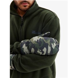 Варежки флисовые зимние мужские, размер 25 см, хаки