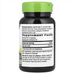 Nature's Way, Корень дикого ямса, 425 мг, 100 веганских капсул