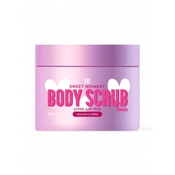 Скраб для тела Family Cosmetics малина и мята, 300 мл