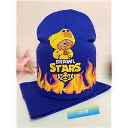 Шапки и снуд трикотаж двойной