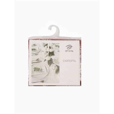 Скатерть «Этель New Year's plants» 110×149 см, 100% хл, рогожка 186 г/м²