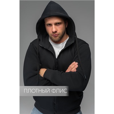 Мужская теплая толстовка на флисе Happyfox