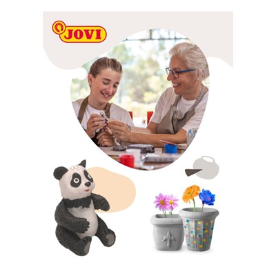 Паста для лепки  250гр. серая 83G JOVI