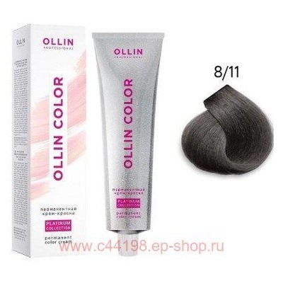 OLLIN COLOR Platinum Collection 8/11 100 мл Перманентная крем-краска для волос