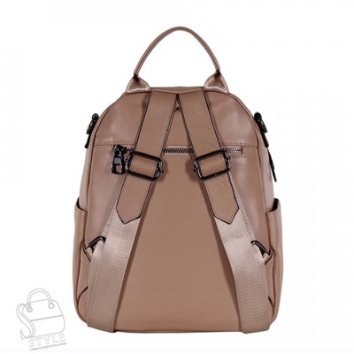 Рюкзак женский кожаный 680VG beige Vitelli Grassi
