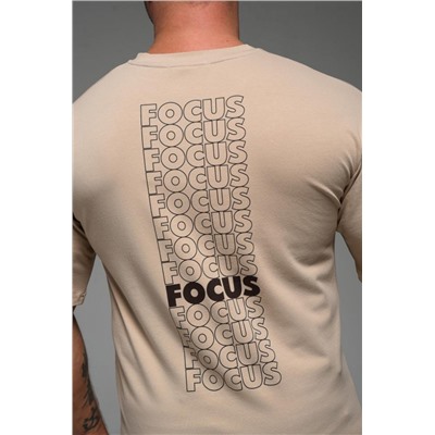 Футболка мужская 8507/1 оверсайз (Какао_focus)