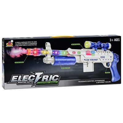 Автомат "Ураган" (свет, звук)  в коробке