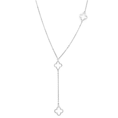 Колье из серебра без вставки, Ю-55131р