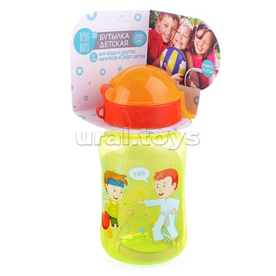 Бутылка для воды и других напитков, со шнурком, 270ml, в ассортименте