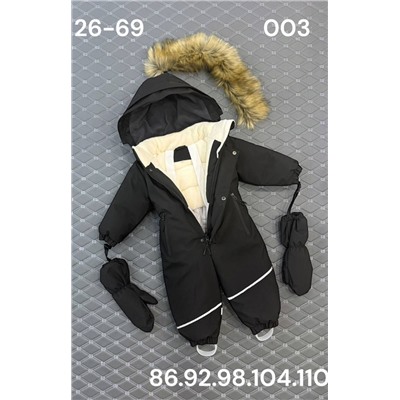 Комбинезон 003 чёрный