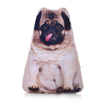 Игрушка антистресс "Мопс" 20см.