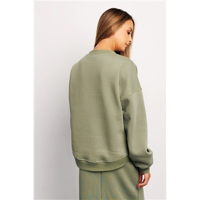 Свитшот худи оверсайз кофта с начесом 387KHK