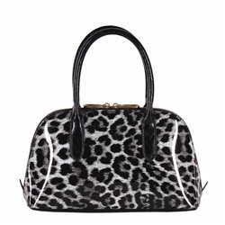 Сумка 6118Q black white Polina&Eiterou