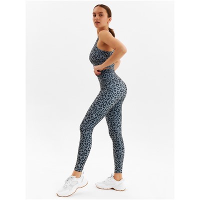 Легинсы спортивные женские MINAKU, чёрные, размер 46