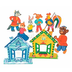 Заюшкина избушка, фетр