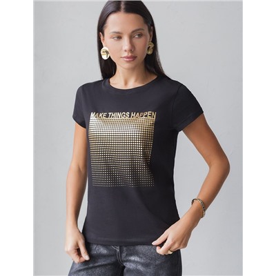 VILATTE Футболка D49.135