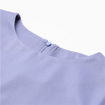 Платье мини женское MINAKU: Silk pleasure, сиреневое, размер 48