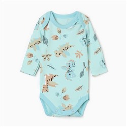 Боди детское «Крошка Я. Дракоша», рост 62-68 см, голубое