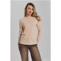 Лонгслив из кулирки с лайкрой М326003б