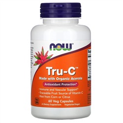 Now Foods, Tru-C, 60 вегакапсул
