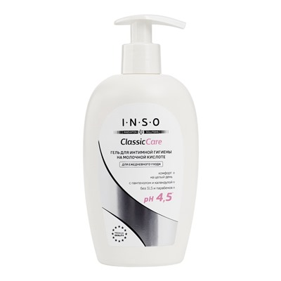 Гель для интимной гигиены INSO Classic Care, 250 мл