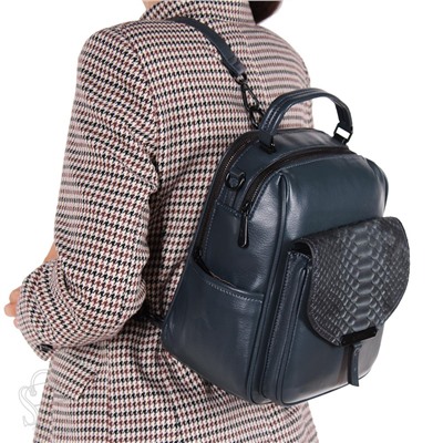 Рюкзак женский 69088-3 gray blue Velina Fabbiano-Safenta/30