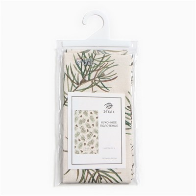 Полотенце «Этель» Christmas tree 40×73 см, 100% хл, саржа 190 г/м²