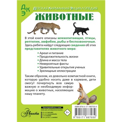 АСТ Хомич Е.О., Медведев Д.Ю. "Животные"