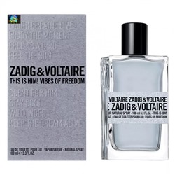 Туалетная вода Zadig & Voltaire This is Him! Vibes of Freedom мужская (Euro A-Plus качество люкс)