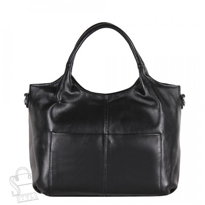 Сумка женская кожаная 7777VG black Vitelli Grassi