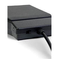 Педаль сустейна Music Life SP20 для цифрового пианино, черная, 10×7.5 см